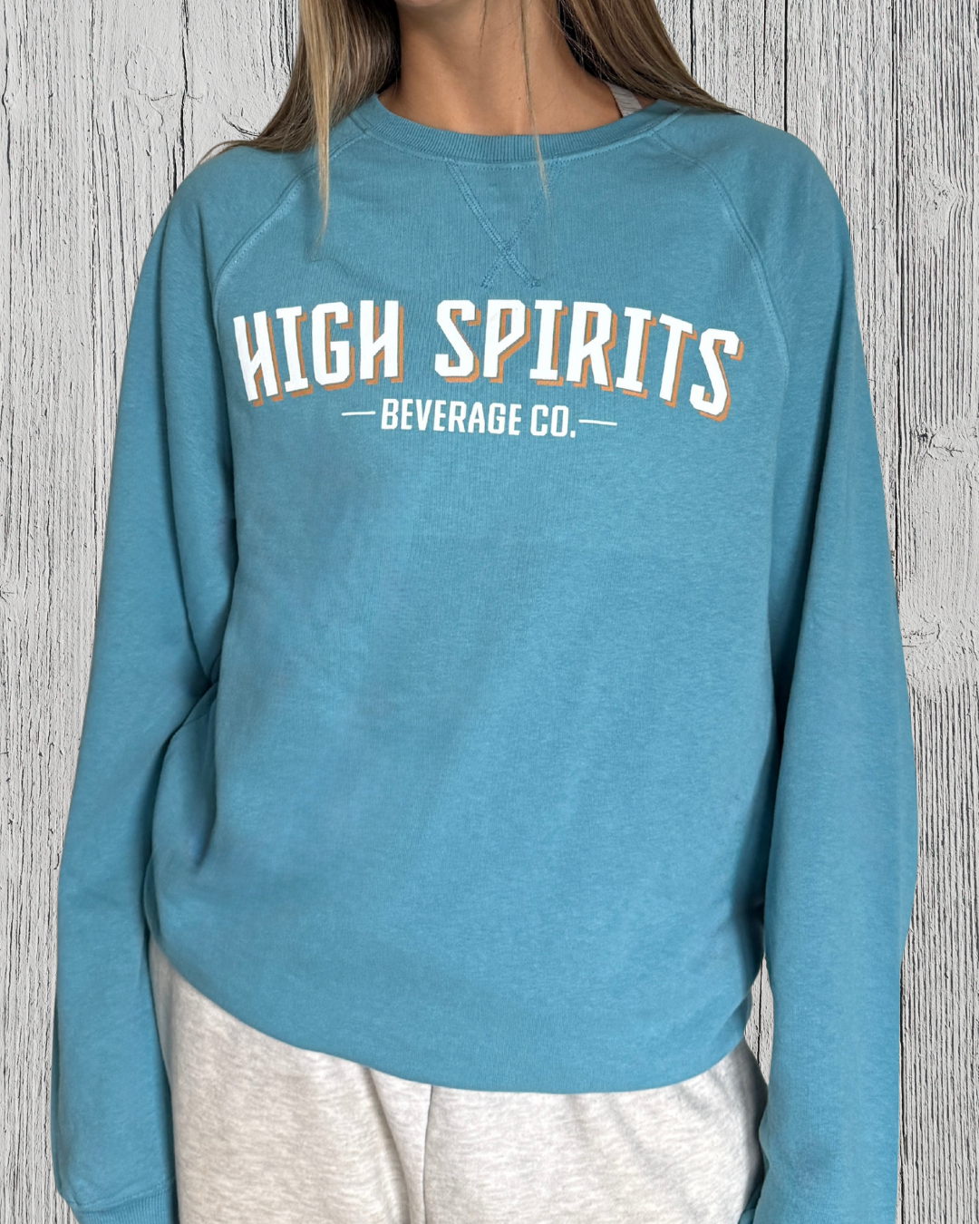 High Spirits Blue Crewneck