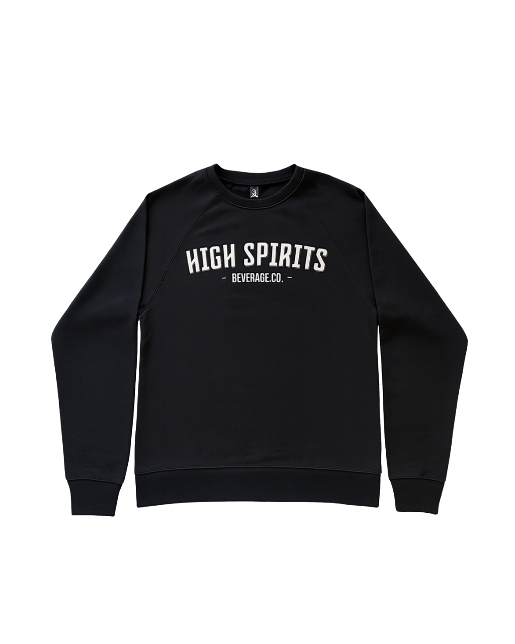 High Spirits Black Crewneck